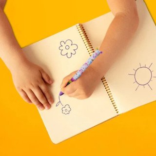 Caneta 2 Cores Click&Clack Unicórnio - Legami