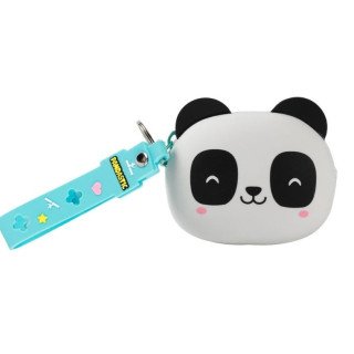 Porta Moedas Silicone Panda