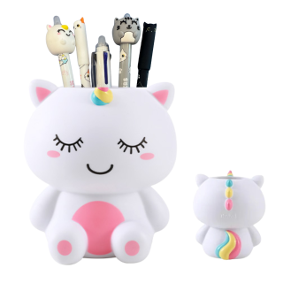 Porta Canetas Unicórnio 3D