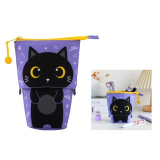 Estojo Pop-Up Gato Preto