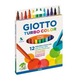 Marcador Turbo Color Giotto 12 Unidades