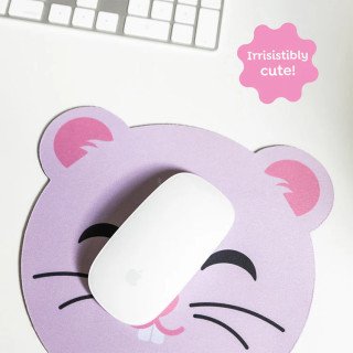 Tapete Rato Redondo Coelho Rosa - Back2Fun