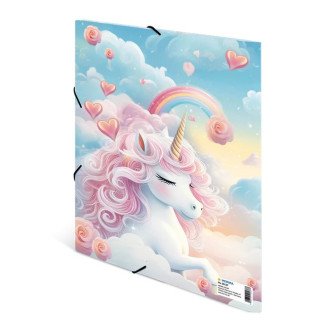 Pasta de Elásticos Unicórnio - HERMA