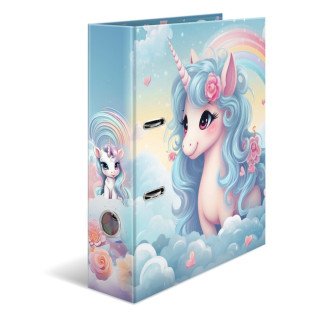 Dossier L80 com 2 argolas Unicórnio - HERMA