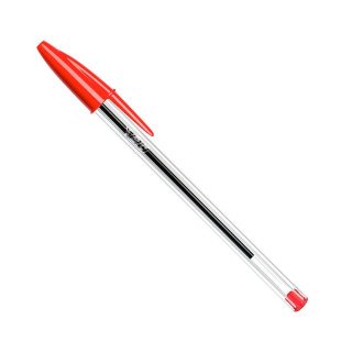 Caneta Esferográfica Bic Cristal 1.0 mm Vermelho