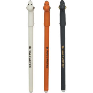 Esferográfica apagável 0,7mm Cão Salsicha