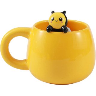 Caneca em Cerâmica Charm Abelha 450ml