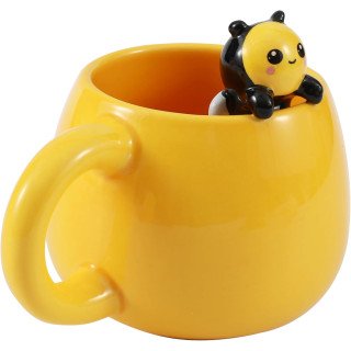 Caneca em Cerâmica Charm Abelha 450ml