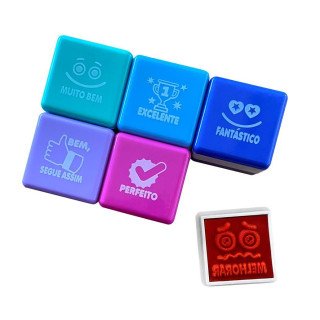 Carimbos Motivacionais para Professores - Português Pack de 6