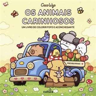 Livro para Colorir Os Animais Carinhosos de Coco Wyo