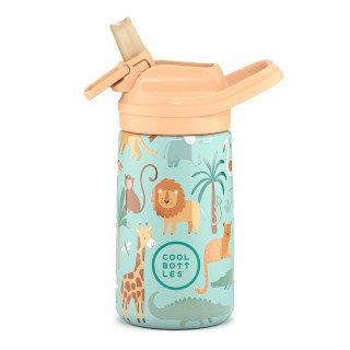Garrafa Térmica 350ml Cool Bottles: KIDDIES Wild Crew