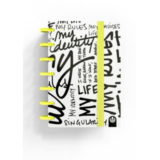 MINI Notebook CARCHIVO Ingeniox® Amarelo Neon