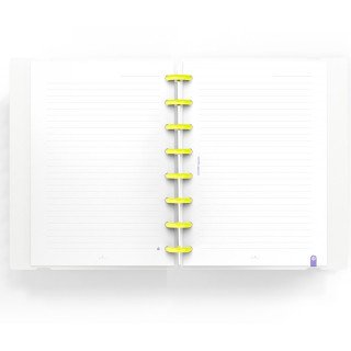 Notebook CARCHIVO Ingeniox® | Edit MY LIFE Amarelo Neon