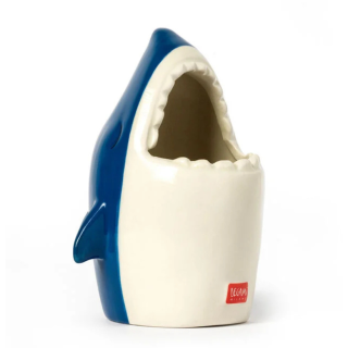 Porta-Canetas Cerâmica Tubarão Legami