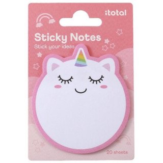 Notas Adesivas Unicornio iTotal 7x7.8cm