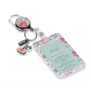 Porta-Cartões de Identificação - Cartão de Identificação Médica - Pingentes