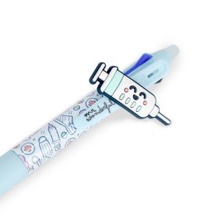 Esferográfica Multicolor - Saúde