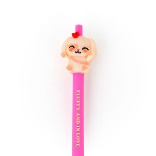 Esferográfica 3D Coelho Cupido - Fluffy and in Love