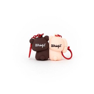 Kit de 2 Porta-chaves - Coelhinho e Ursinho