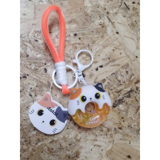 Porta Chaves Liquid Donut Gato malhado