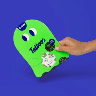 Tattoos – BOO ! GLOW IN THE DARK Omy