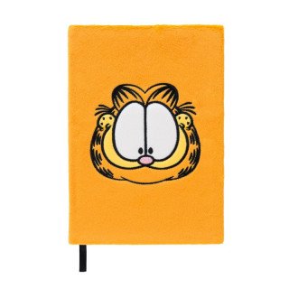 Caderno Premium A5 Capa de Pelúcia Garfield