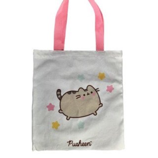 Saco Tote Bag Branco Pusheen