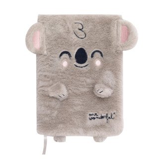 Caderno em Pelúcia Koala