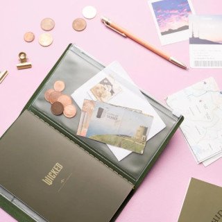 Notebook de Viagem verde - Wicked