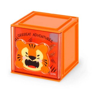 Caixa arrumação de mesa empilhável Tigre Legami