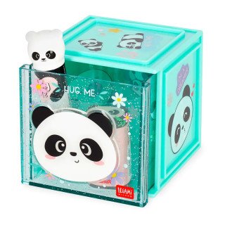 Caixa arrumação de mesa empilhável Panda Legami