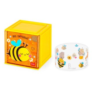 Caixa arrumação de mesa empilhável Abelha Legami