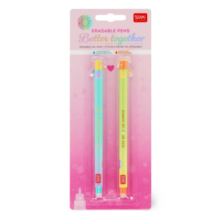 Set de 2 canetas apagáveis dia dos namorados - Legami