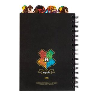 Bloco de Notas A5 Pontilhado Harry Potter