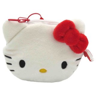 Porta Moedas pelúcia - Hello Kitty
