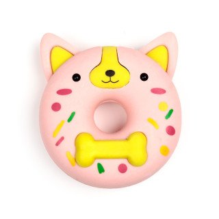 Borracha em forma de Donut Gato
