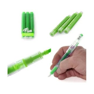 Sublinhador Recarregável Verde Office Box