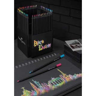Faber-Castell black edition cardboard box 50 colors