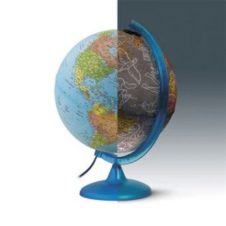 Globo Com Luz Night and Day 25Cm Tecnodidattica