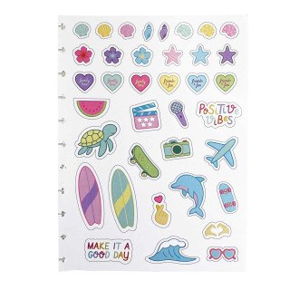 Caderno Inteligente Grande Free Spirit by Luisinha Guanilho
