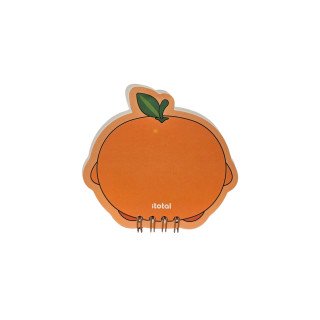 Mini Bloco de Notas iTOTAL Laranja