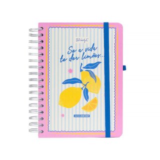 Agenda Mr. Wonderful 2026-27 Diária - Se a vida te der limões