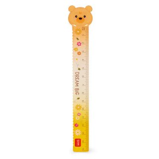 Régua 15 cm Ursinho Legami