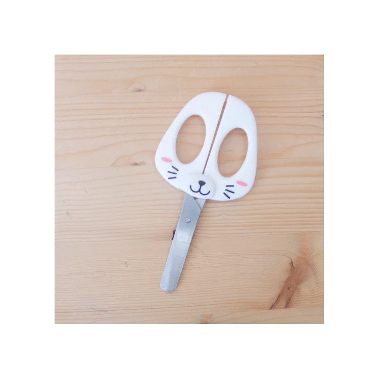 Tesoura Gato Branco iTOTAL