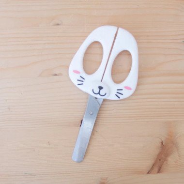 Tesoura Gato Branco iTOTAL