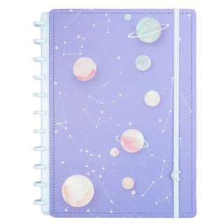 Caderno Inteligente A4 Purple Galaxy ed. Especial Gocase