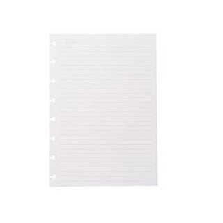Recarga de Folhas Pautadas para Caderno Inteligente A5 - 50 folhas