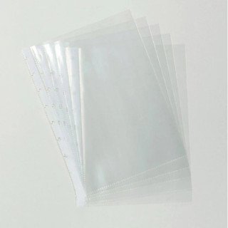 Bolsa Plástica para Caderno Inteligente A5 - 5 bolsas