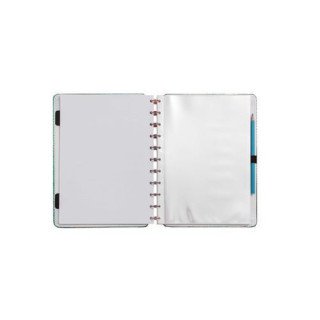 Bolsa Plástica para Caderno Inteligente A4 - 5 bolsas