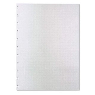 Recargas Caderno Inteligente Grande Quadriculado 120G Branco
